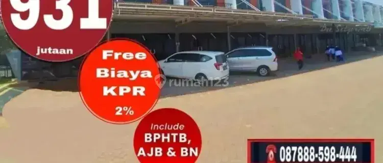 Ruko 2 Kamar 2 Lantai Dp 5 Free Bphtb Kpr 1