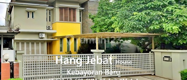 Nice House Below Market Price In Hang Jebat Kebayoran Baru South Jakarta 1