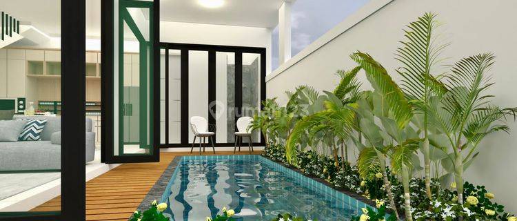 Villa Modern Minimalis, Harga Ekonomis di Tumbak Bayuh, Dekat Canggu, Bali, Sangat Cocok Buat Investasi 1