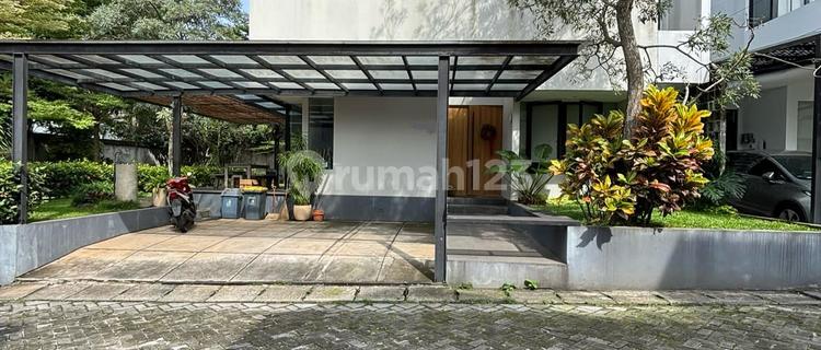 Rumah Asri Dlm Townhouse Veteran Bintaro Jkt Akses Dkt Tol Jorr 1