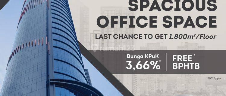 Dijual Office Space di Ciputra World Surabaya Any Size Whole Floor 1