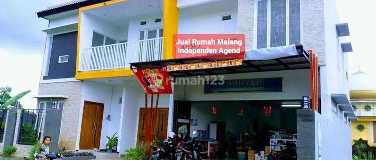 Rumah usaha di puncak buring dekat exit toll 1