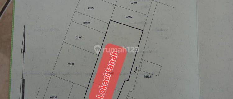 Tanah di jual di kepanjen 200 meter di Jl. Panglima sudirman SHM 1