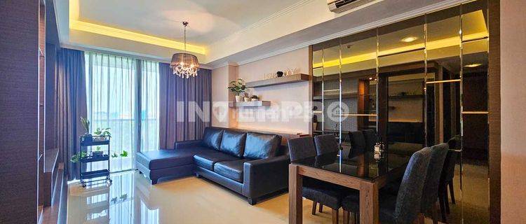 Apartemen 2BR St Moritz Tower New Royal Full Furnish Luas 96m2 1