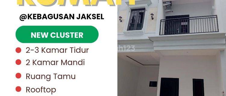 Rumah Baru 2 Lantai Di Kebagusan Pasar Minggu Jaksel. Dekat Ke Jalan Kebagusan Raya, Stasiun Krl Tanjung Barat. Cuma 2.7km Ke Halte Tj Ragunan± 3 Km Tb Simatupang± 3.7 Km Aeon Mall Tanjung Barat. SHM - Sertifikat Hak Milik 1