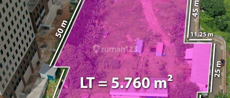 DIJUAL TANAH KOMERSIAL LUAS STRATEGIS di Jl TB SIMATUPANG, JAKSEL 1