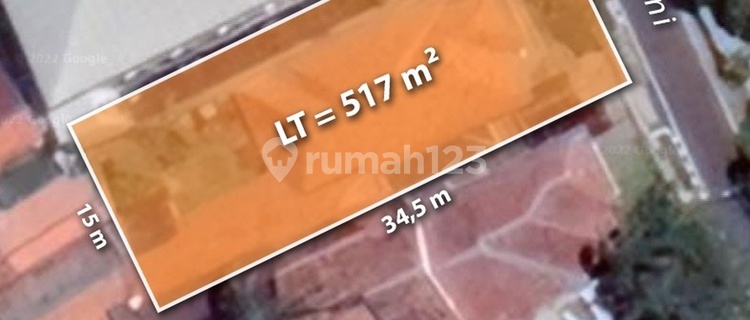 DIJUAL RUMAH ZONA KOMERSIAL JL CIKINI , MENTENG, JAKPUS 1