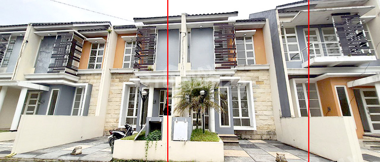 For Rent Minimalist 2-Storey House Graha Mulia, Wide Street Row 1