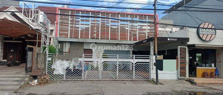 Rumah Usaha Strategis Second Road Ramai Raya Simpang Darmo Permai Utara Cocok Untuk Usaha  1