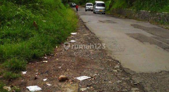 Tanah  Pinggir Jalan Di Daerah Nyalindung Sukabumi 1