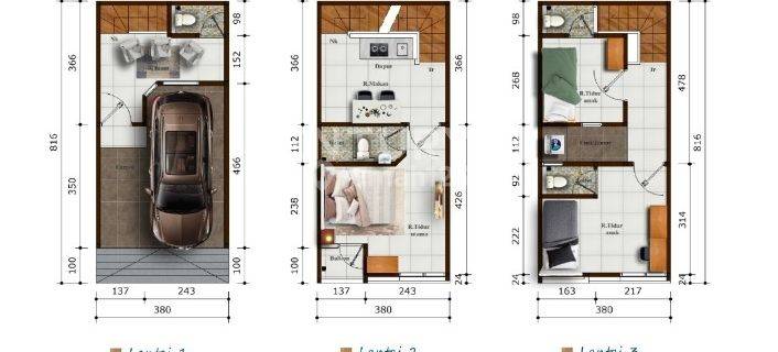 Rumah Indent Brandnew Lokasi Bagus Di Cempaka Putih  1