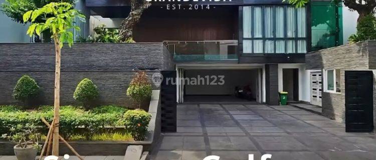 RUMAH MEWAH DALAM KOMPLEK ELIT TERAWAT DAN SIAP HUNI DI SIMPRUG GOLF DEKAT KE KEBAYORAN BARU & SENAYAN 1