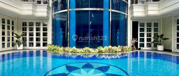 Rumah Super Mewah Bangunan Dan Tanah Besar View Golf Lokasi Prime Pondok Indah 1