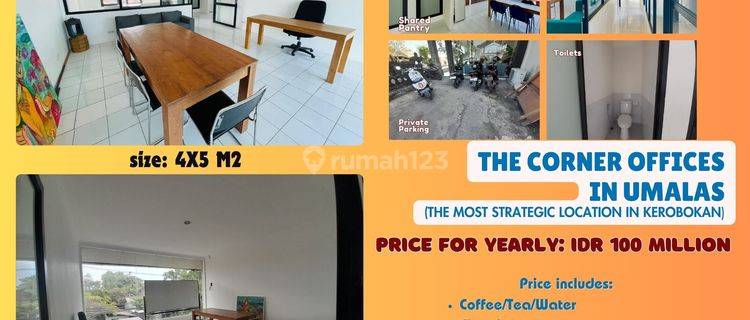 The Corner Office Space At The Most Strategic Area In Kerobokan 1