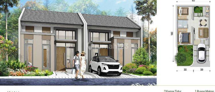 Rumah Murah Baru Type Ixora di Parahyangan Garden City Nanjung, Bandung 1