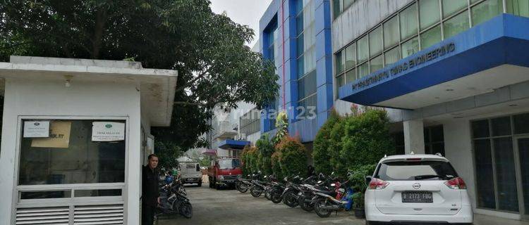 Dijual Gedung Pabrik Dan Kantor di Kawasan Industri Jababeka Cikarang Timur Bekasi 1