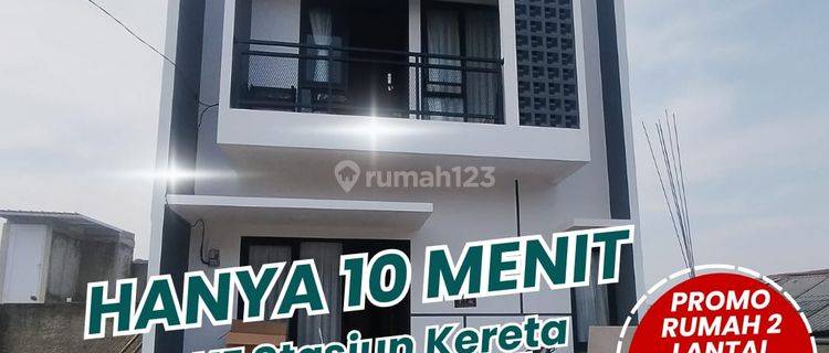 Rumah 2 Lantai di Bandung Barat Dekat Kota Baru Parahyagan 1