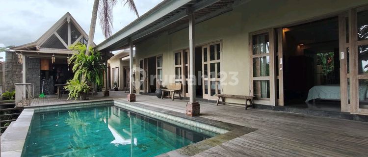 2 Years Upfront Payment, Beautiful Villa With River, Ricefield, And Sunset View In Pantai Purnama, Sukawati, Gianyar 1