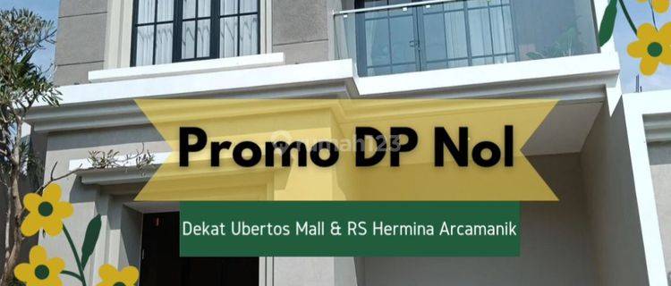 Rumah Cantik Nan Mewah Harga Terjangkau Di Dekat Rs Hermina Arcamanik Dan Ubertos Mall Bandung Dijual
 1