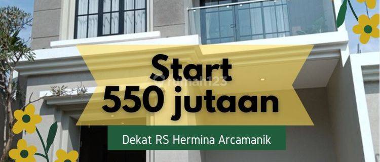 Rumah Cantik Nan Mewah Harga Terjangkau Di Dekat Rs Hermina Arcamanik Bandung Dijual 1