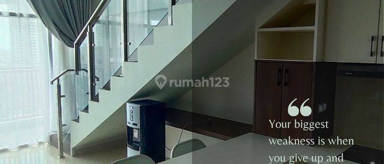 Disewa bulanan atau tahunan Apartemen Reiz Condo Type Loft 84m2 1