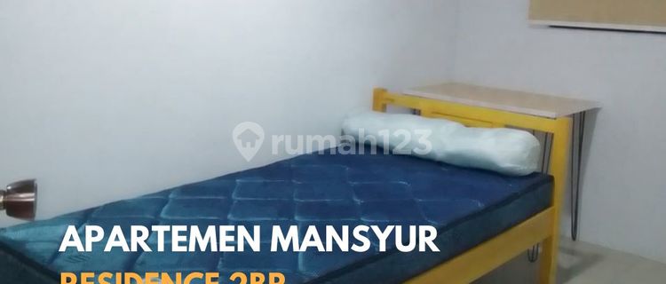 Disewa Bulanan Apartemen Mansyur Residence 2Bedroom 1