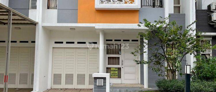 Disewakan Cepat Rumah 2 Lantai Bersih Baru di Cat Ulang Cluster Darwin Scientia Gading Serpong 1