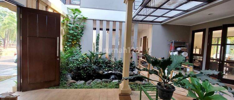 Dijual rumah asri siap huni di cluster Chadna the Avani BSD 1