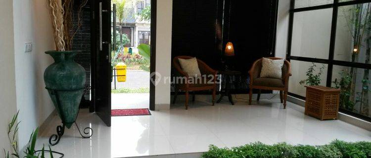 Disewakan rumah mewah furnish di Avani BSD - dekat tol Aeon 1