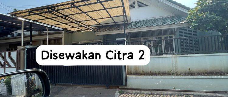 Disewakan Rumah Citra Garden 2 3 Kamar Tidur , 3 Ac ,Sudah Renov, Siap Huni 1