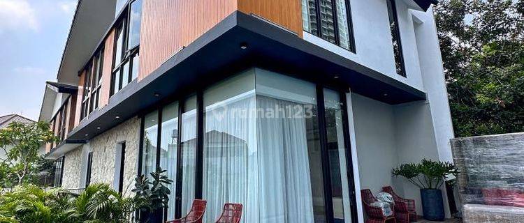 Rumah baru design modern dalam town house siap huni di Kemang 1