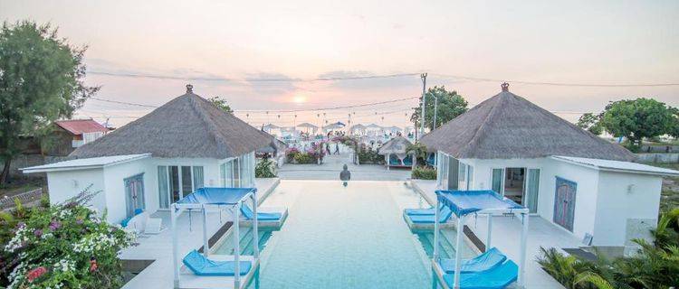 Villa Pinggir Pantai di Gili Trawangan  1
