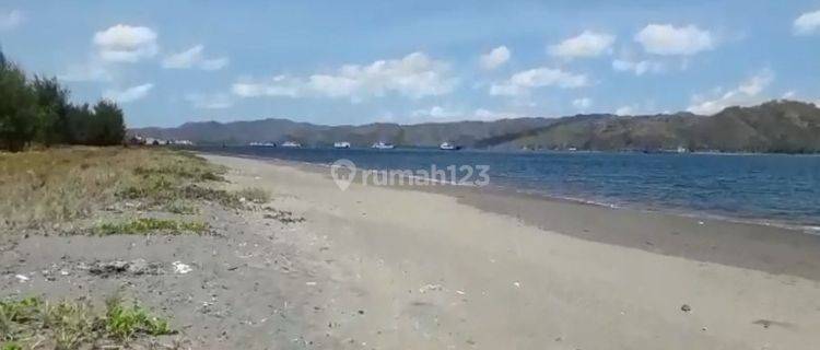 Tanah pinggir pantai cemare Lombok barat  1