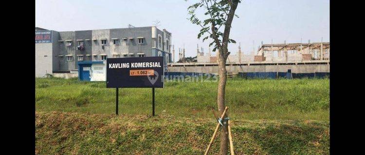 Tanah Kavling Komersial di Gading Serpong Tangerang, Luas 1.062m 1