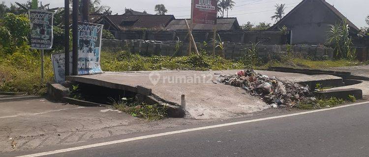 Tanah Dijual Lokasi Jalan Utama Blangsinga Gianyar 1