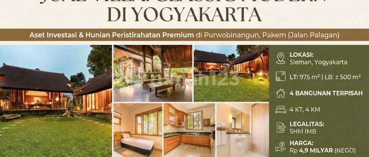 Turn-Key Business! Modern Ethnic Villa (4 Unit Building) in Palagan. Land 975M². High Market Staycation Potential! 1