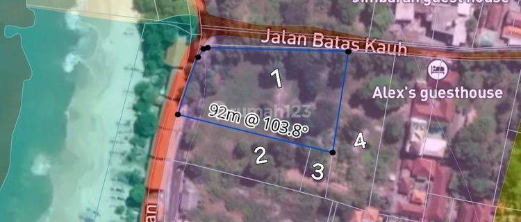 Commercial Land On Jimbaran Beach Front 1