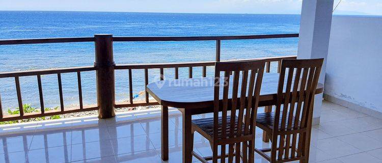 Bungalow dan Resto Beachfront di Amed Bunutan  1