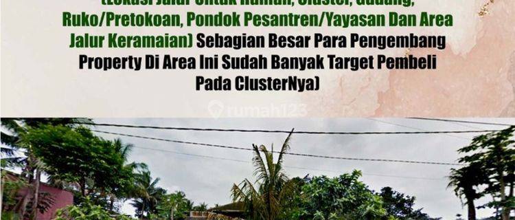 Tanah Luas 5.900 Mtr Dekat Yasmin Bogor Jawa Barat. 1
