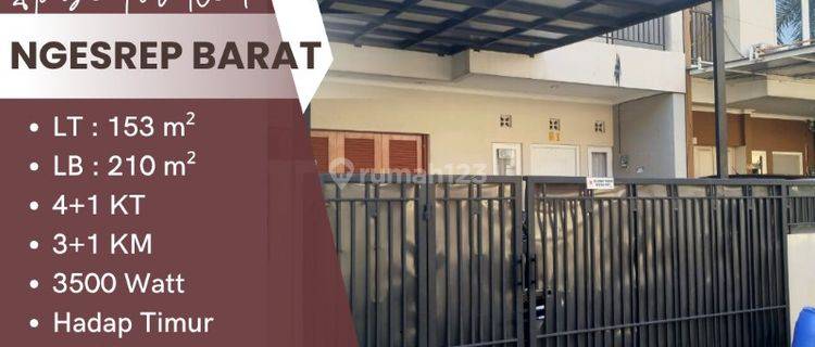 Disewakan Rumah Jl Ngesrep Barat, Semarang 1