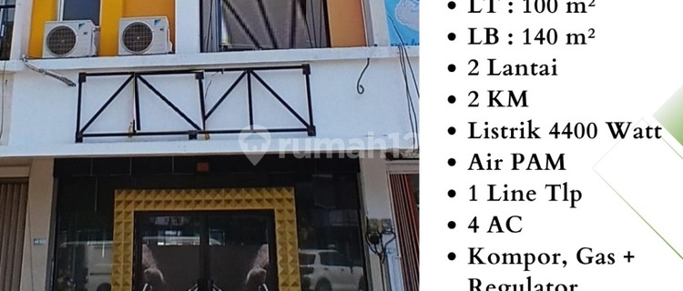 For Rent: Ex-Salon Shop House in Graha Padma, Semarang 1