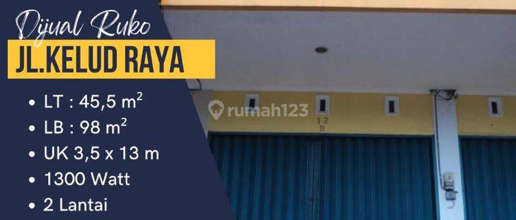 Jual Ruko Kelud Raya Gajah Mungkur  1