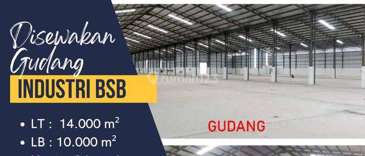 Sewa Gudang Industri Bsb  1