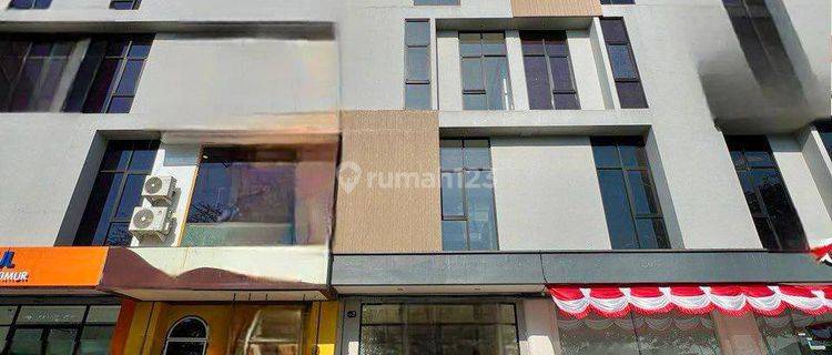 Jual Ruko Mewah Raya MERR 4 Lantai Bangunan Baru Parkiran Luas 1