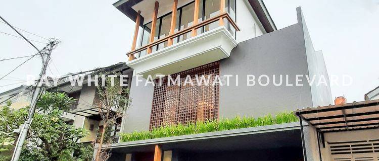 Pondok Indah Rumah Brand New Industrialist Modern Ada Rooftop 1