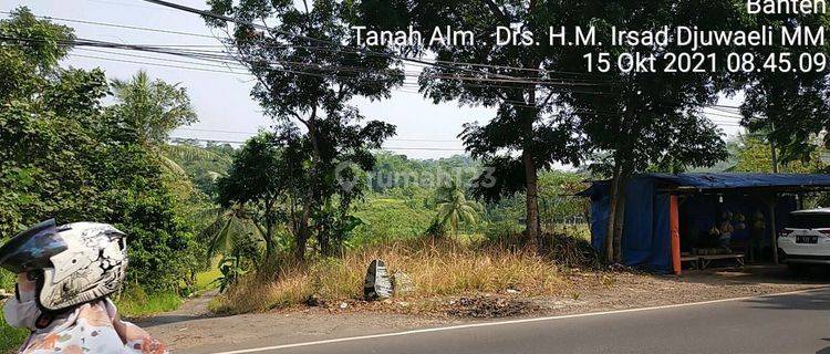 Tanah Murah Jl.Raya Rangkas Bitung Pandeglang Lebak Banten 1