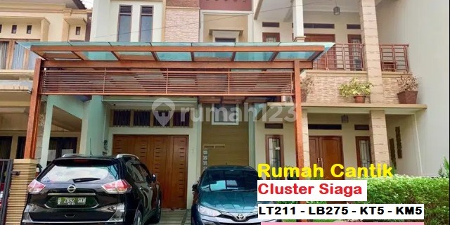 Rumah Cantik Full Furnished Dlm Cluster Siaga, Pejaten Barat, Pasar Minggu, Jakarta Selatan 1