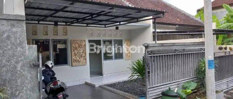 Rumah 1 lantai kondisi terawat siap huni dekat dengan lokasi wisata Canggu diarea Padonan 1