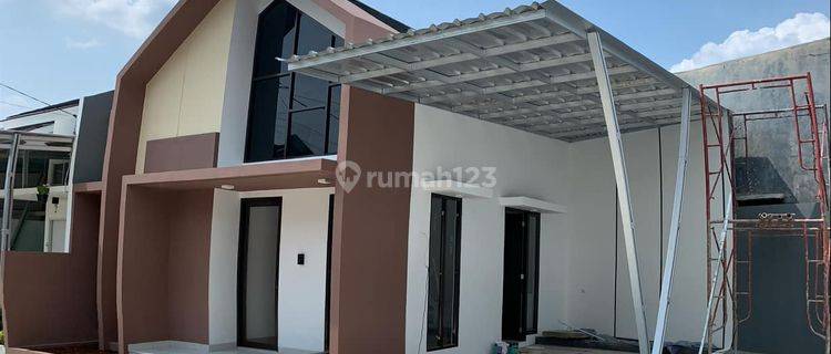 Rumah Cantik Posisi Hook Cukup Booking Langsung Akad All In Bonus Canopy,ac 2unit Dan Token Listrik 1