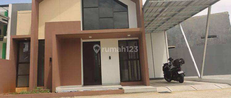 Rumah Cantik Posisi Hook Luas Tanah 116meter Cukup Booking Langsung Akad All In Bonus Canopy,ac 2unit Dan Token Listrik 1